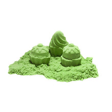 Carica l&#39;immagine nel visualizzatore di Gallery, Magic Sand Beach Moulds Magic Childrens Kids Moving Play Set 1kg Tub 6 Moulds
