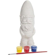 Carica l&#39;immagine nel visualizzatore di Gallery, Paint Your Own Garden Gnome Statue Kids Art Kit Childrens Craft Activity Set Toy
