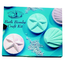 Load image into Gallery viewer, Bath Bomb Making Kit House Of Crafts Set Make Your Own Shell Moulds Scented Gift
