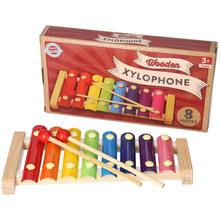 Lade das Bild in den Galerie-Viewer, Wooden Xylophone Kids Musical Toy Children Learning Educational Toy
