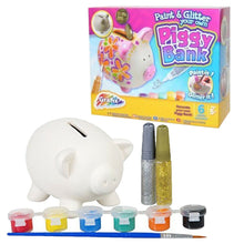 Carica l&#39;immagine nel visualizzatore di Gallery, Paint Your Own Piggy Bank Set Paint Your Own Money Box Kids Savings Bank
