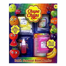 Charger l&#39;image dans la galerie, Chupa Chups Kids Make Your Own DIY Scented Bath Bomb Lab Beauty Set Gift Play
