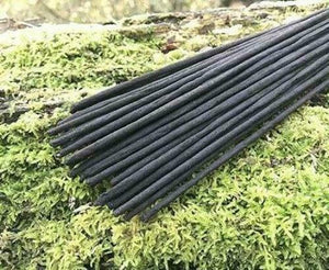 20 Incense Sticks and Wooden Holder Joss Sticks Ash Catcher Gift Home Burning