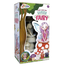 Carica l&#39;immagine nel visualizzatore di Gallery, Paint Your Own Garden Fairy Statue Kids Art Kit Childrens Craft Activity Set Toy
