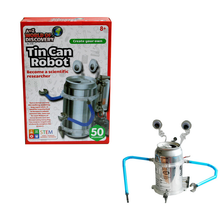 Carica l&#39;immagine nel visualizzatore di Gallery, Make Your Own Tin Can Robot
