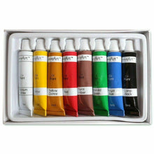 Cargar imagen en el visor de la galería, Oil Paints 8 x 6ml Painting Crafts Fine Art Artist Set School Rock Painting
