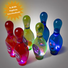 Carica l&#39;immagine nel visualizzatore di Gallery, Light Up Bowling LED Skittles Game Kids Childrens Boys Girls Fun Toy Present
