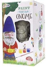 Lade das Bild in den Galerie-Viewer, Paint Your Own Garden Gnome Statue Kids Art Kit Childrens Craft Activity Set Toy
