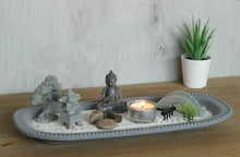 Charger l&#39;image dans la galerie, Buddha Zen Garden Tea Light Candle Holder Spiritual Home Decoration Ornament
