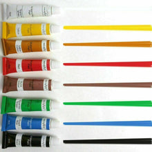 Cargar imagen en el visor de la galería, Watercolour Paint 12ml Large Tubes Art Craft 10 Colours Artist Painting Tray Set
