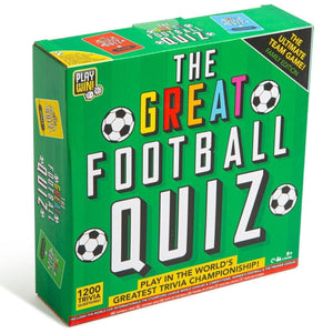 Football Quiz Host Your Own Classic Trivia Board Game Family Team Play Gift Fun