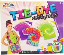 Load image into Gallery viewer, Tie Dye Kit 5 X COLOURS! Make Your Own Fashion Kids Creative Art Activity
