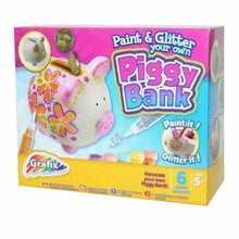 Carica l&#39;immagine nel visualizzatore di Gallery, Paint Your Own Piggy Bank Set Paint Your Own Money Box Kids Savings Bank
