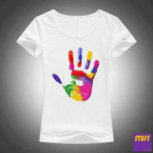 Carica l&#39;immagine nel visualizzatore di Gallery, Paint Your Own T-Shirt Fabric Paint Pens Kids Boys Girls T-SHIRT INCLUDED
