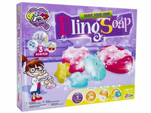 Cargar imagen en el visor de la galería, Make Your Own Soap Childrens Kids Kit Scented Glitter Bling Soap
