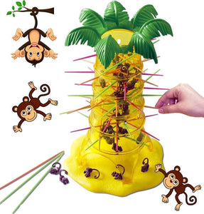 Falling Tumbling Monkey Family ker Plunk Toy Climbing Board Game Kids Adult Gift