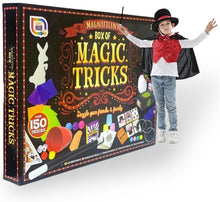 Load image into Gallery viewer, Kids Mega Magic Box 150+ Tricks First Magician Illusion Show Toy Set Play Fun
