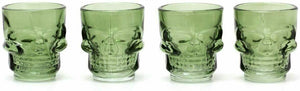 4 x Skull Shot Glasses Drinking Party Game