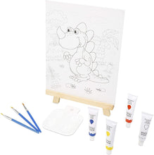 Charger l&#39;image dans la galerie, Kids Art Set Children&#39;s Painting Board Wooden Easel Drawing Board Gift Present
