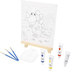 Kids Art Set Children's Painting Board Wooden Easel Drawing Board Gift Present