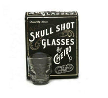 Carica l&#39;immagine nel visualizzatore di Gallery, 4 x Skull Shot Glasses Drinking Party Game
