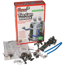 Carica l&#39;immagine nel visualizzatore di Gallery, Make Your Own Tin Can Robot
