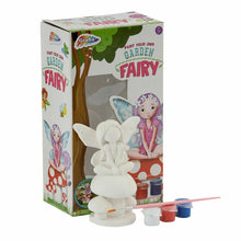 Cargar imagen en el visor de la galería, Paint Your Own Garden Fairy Statue Kids Art Kit Childrens Craft Activity Set Toy
