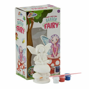 Paint Your Own Garden Fairy Statue Kids Art Kit Childrens Craft Activity Set Toy