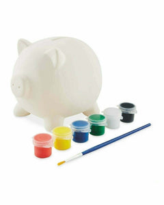 Paint Your Own Piggy Bank Set Paint Your Own Money Box Kids Savings Bank