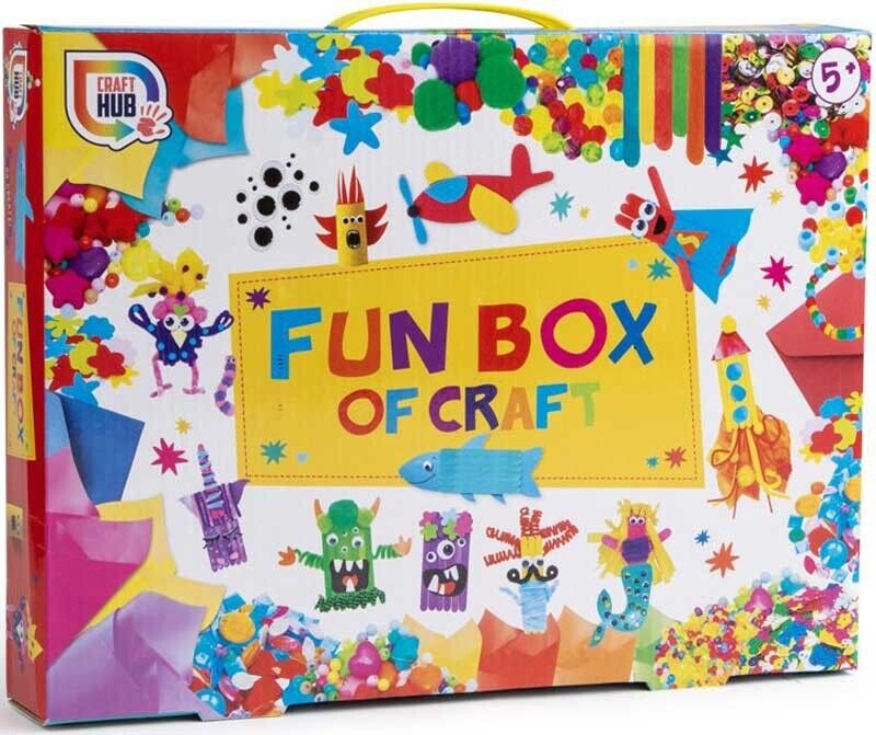 Fun Box Of Art And Craft Activity Kit Set Kids Gift Creative Toy Gift Present