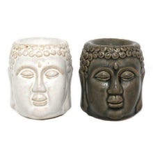 Cargar imagen en el visor de la galería, Oil Burner Wax Melt Tea Light Holder Aromatherapy Ceramic Buddha Ornament Gift
