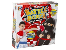 Charger l&#39;image dans la galerie, Kids Junior Boys Boxing Free Standing Punch Bag Set Children Inflatable Ninja
