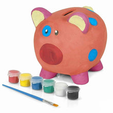 Cargar imagen en el visor de la galería, Paint Your Own Piggy Bank Set Paint Your Own Money Box Kids Savings Bank
