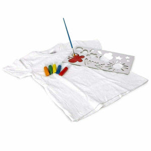 Paint Your Own T-Shirt Fabric Paint Pens Kids Boys Girls T-SHIRT INCLUDED