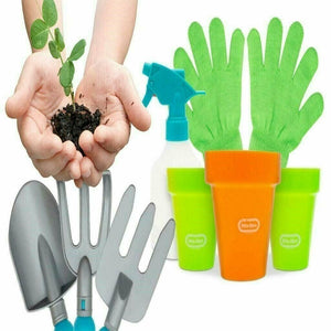 8Pcs Little Tikes Kids Gardener Garden Tool Toys Set Kids Planting Outdoor Gift