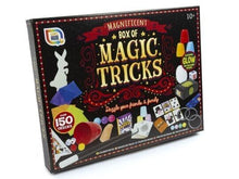 Load image into Gallery viewer, Kids Mega Magic Box 150+ Tricks First Magician Illusion Show Toy Set Play Fun
