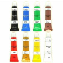 Ladda upp bild till gallerivisning, Watercolour Paints 8 x 6ml Tubes Assorted Colours Set Artist Art Crafts School
