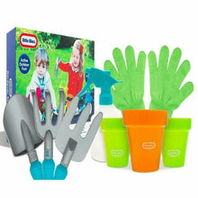 Carica l&#39;immagine nel visualizzatore di Gallery, 8Pcs Little Tikes Kids Gardener Garden Tool Toys Set Kids Planting Outdoor Gift
