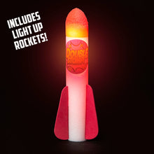 Load image into Gallery viewer, Light Up Double Stomp Air Rocket Launcher Kids Foam Toy Science Gift
