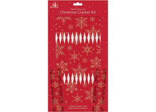 Load image into Gallery viewer, Make Your Own Christmas Cracker Kit Xmas Hats Jokes Snappers Craft
