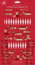 Load image into Gallery viewer, Make Your Own Christmas Cracker Kit Xmas Hats Jokes Snappers Craft
