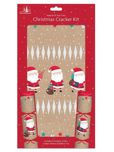 Make Your Own Christmas Cracker Kit Xmas Hats Jokes Snappers Craft