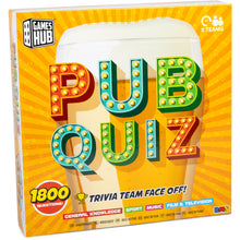 Load image into Gallery viewer, Family Pub Quiz Game Host Your Own Classic Trivia Board Game Team Play Gift Fun
